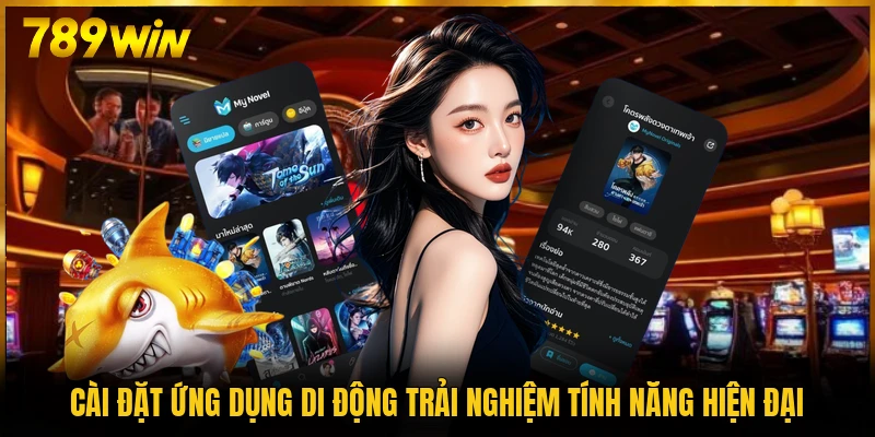 Cài đặt ứng dụng di động trải nghiệm tính năng hiện đại